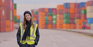 Foto: Patricia Marchart Am Freudenauer Hafen