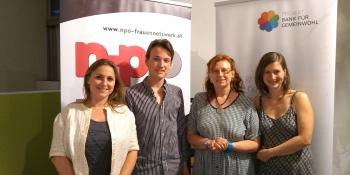 Foto Manuela Achitz, Julius Laitha, Brigitte Krupitza, Christina Buczko