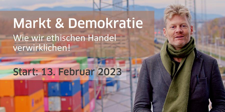 Foto: Patricia Marchart Banner Online-Kurs mit Christian Felber