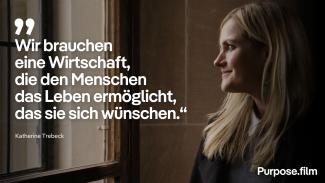 Bild: Purpose Zitat aus dem Film Purpose
