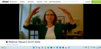 Webinar Steuern
